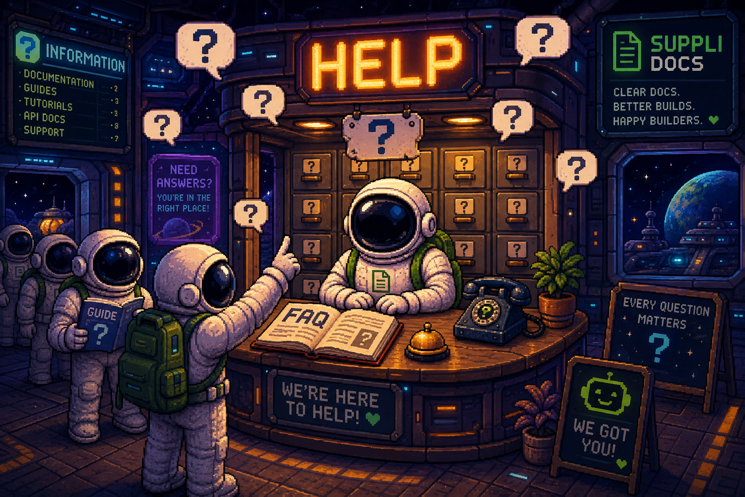 Frequently Asked Questions illustration