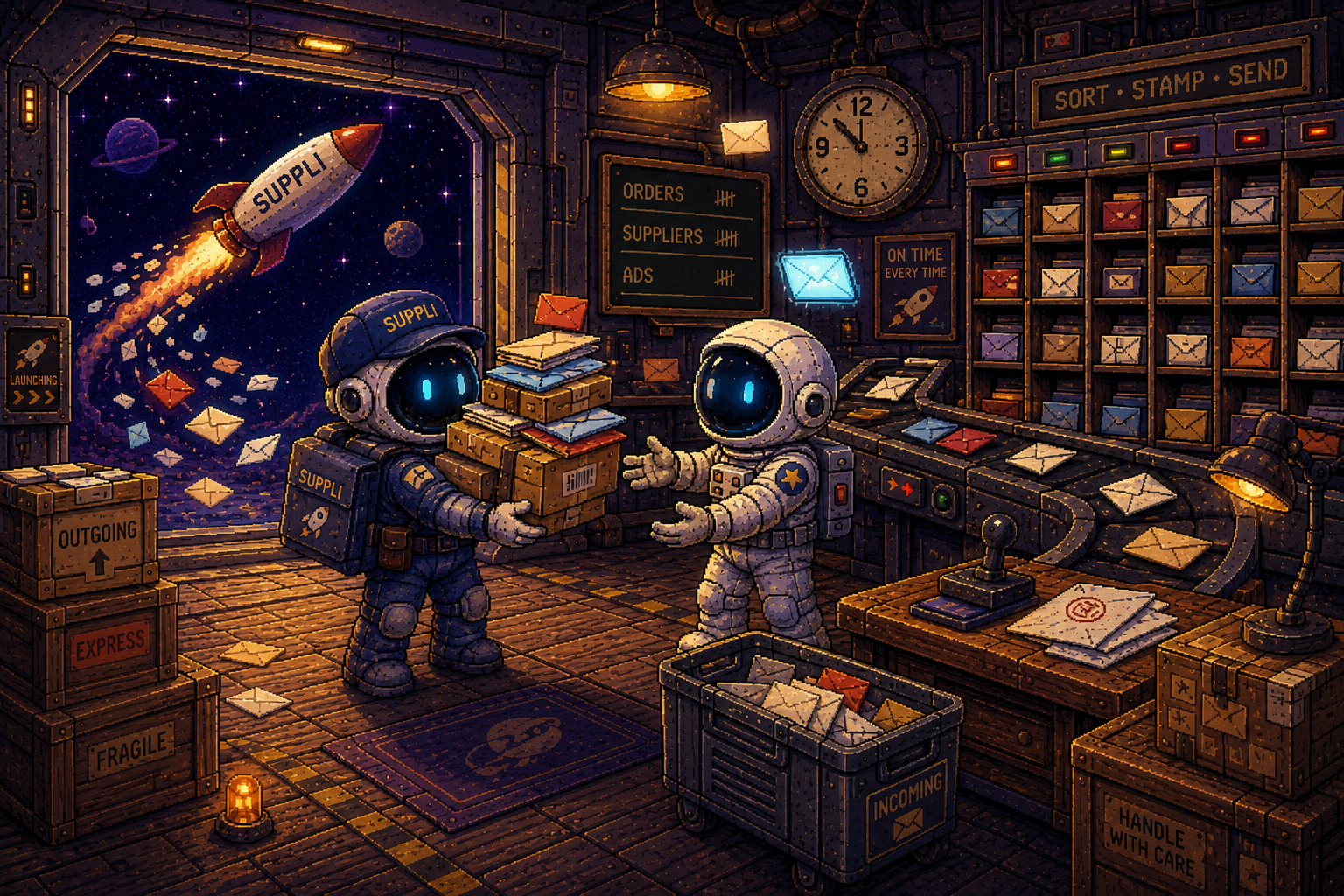 Suppli Mail illustration