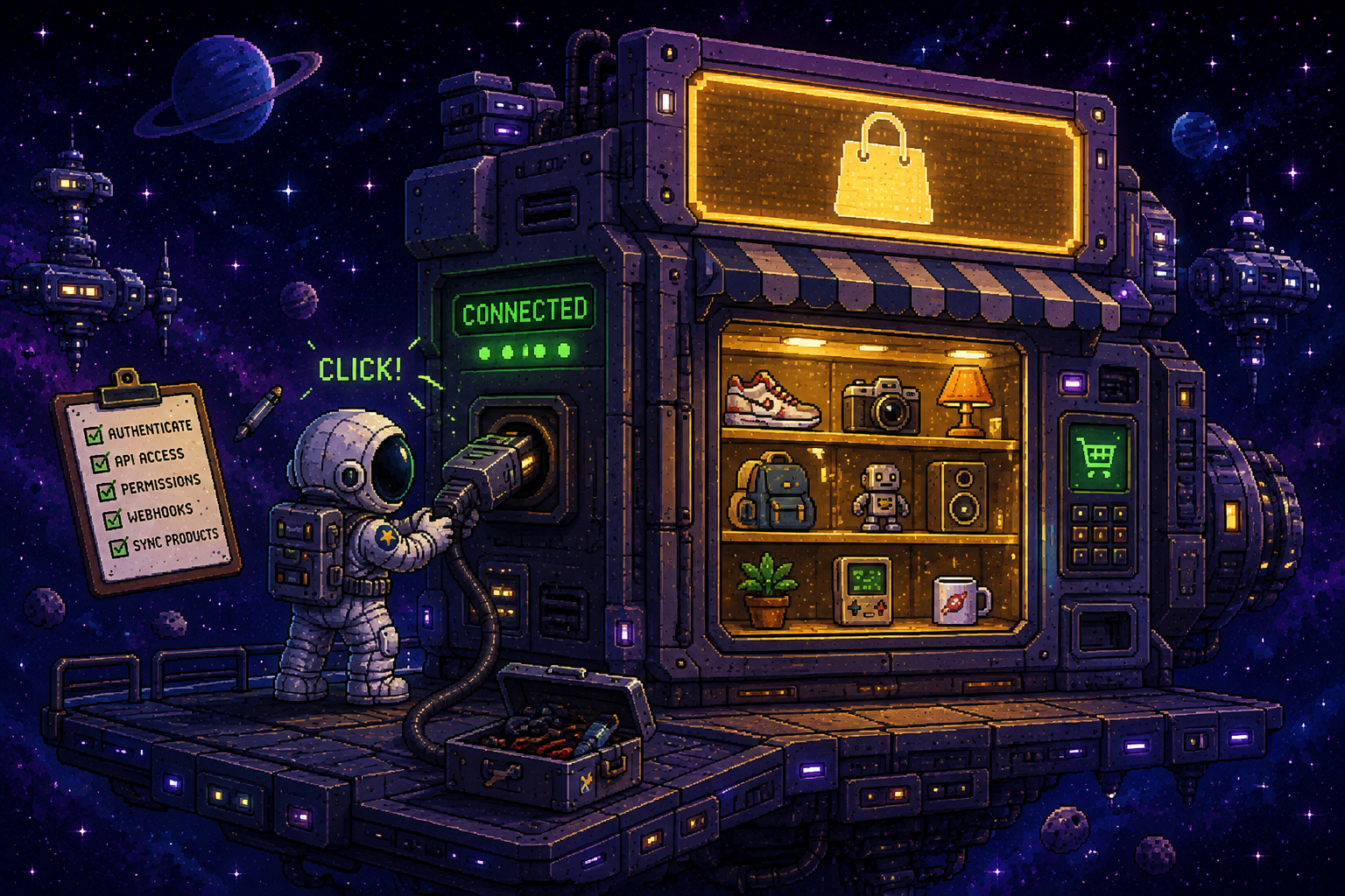 Connect Shopify to Suppli illustration