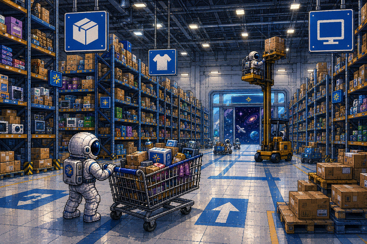 Connect Walmart to Suppli illustration